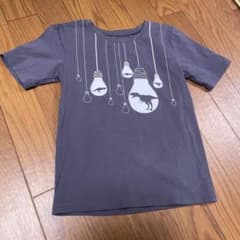恐竜と電球のTシャツ 120のサムネイル