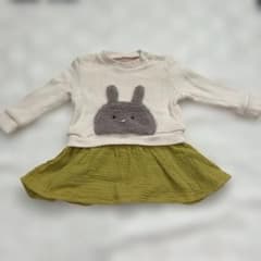Combi mini うさぎモチーフ ワンピースのサムネイル