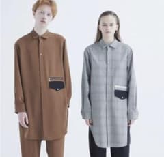 cullni ダブルクロスロングシャツのサムネイル