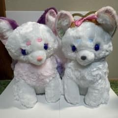 ちょコンとキツネ 九尾 ぬいぐるみセット　 ひしもち　みかいこう 約40cmのサムネイル