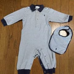 ラルフローレン 80 ロンパース スタイセットのサムネイル