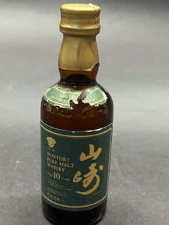 古酒 未開封 山崎 10年 50ml ウイスキー - メルカリ
