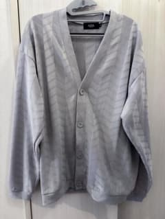 AZUL by moussy グレー M カーディガンのサムネイル