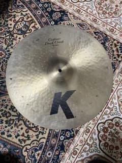 【ジャンク】Zildjian K Custom Dark Crash 18インチのサムネイル