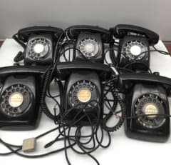 昭和レトロレア 当時物 黒電話 まとめ売り アンティーク ビンテージ 
