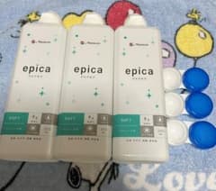 メニコン エピカ アクアモア ソフトコンタクトレンズ用洗浄液3本セットのサムネイル
