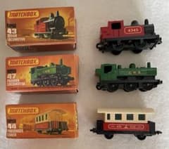 レズニー マッチボックス 鉄道ミニカー3点セット 箱付き当時物 英国製