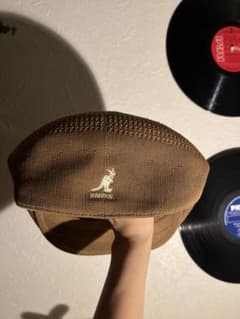 KANGOL ブラウン ハンチング帽のサムネイル
