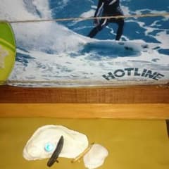 サーフボード置物ミニチュアのサムネイル
