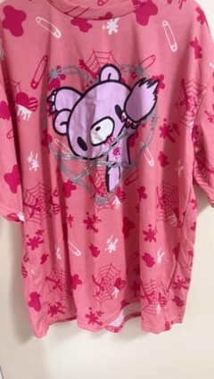 グルーミー GLOOMY 半袖Tシャツ ピンク Lサイズのサムネイル