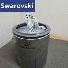 希少 スワロフスキー Swarovski 2006年 廃盤品『座りネコ』 - メルカリ