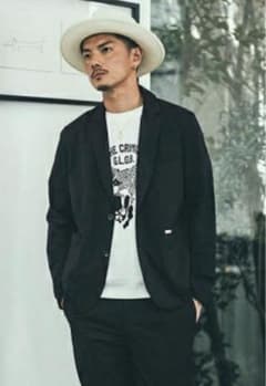 crimie テーラード ストレッチ ジャケットNEILシリーズ 2ボタン XL crimie テーラード ストレッチ ジャケットNEILシリーズ 2ボタン XL