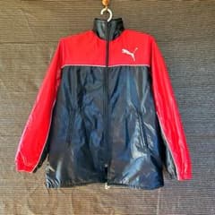 PUMA ピステ ウィンドブレーカー レッド×ブラックのサムネイル