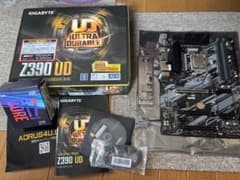 i7 9700k ＋ 訳ありGIGABYTE Z390 UD マザーボード - メルカリ