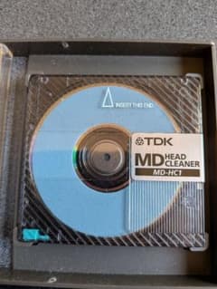 【動作確認済/極美】TDK MDヘッドクリーナー MD-HC1 絶版 当時物のサムネイル