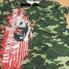 gumpjunk スケートブランド　迷彩ポロシャツ　prov購入のサムネイル