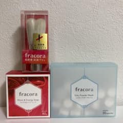フラコラ　洗顔ブラシ&美容石けん&パウダーウォッシュ　3点セットのサムネイル