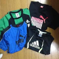 adidas PUMA 4枚セット 150センチのサムネイル