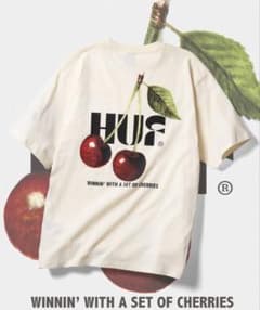 HUF CHERRIES Tシャツ M ナチュラルのサムネイル