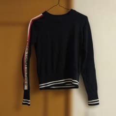 TOMMY HILFIGER 長袖ニット ネイビー 83のサムネイル