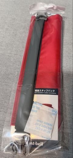mont-bell アクアペルスタッフバッグ5L レッドのサムネイル