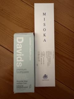 MISOKA 歯ブラシ & Davids 歯磨き粉 セットのサムネイル