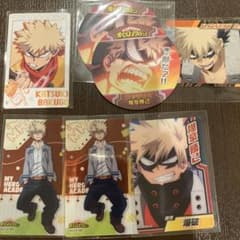 爆豪勝己 ヒロアカ スナマイ クリアカード ステッカー コースター まとめ売りのサムネイル