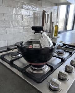 【新品】ハリオ ご飯釜 2~3合　GNR-200-B　御飯用土鍋のサムネイル