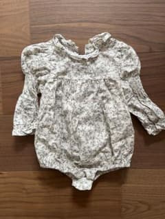 MONBÉBÉ 花柄ロンパース Sのサムネイル