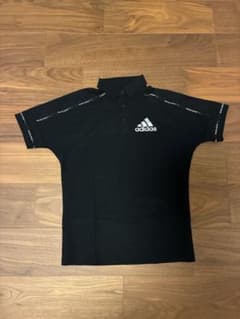 adidas ゴルフシャツ メンズ S ブラックのサムネイル