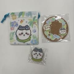 映画ちいかわ　ハチワレ　巾着　アクリルスタンド　　コースターのサムネイル