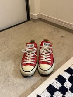 CONVERSE ALL STAR ローカット スニーカー レッドのサムネイル