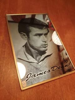 James Dean ジェームズディーンパブミラー　壁掛け鏡 JD JAB James Dean ジェームズディーンパブミラー 壁掛け鏡 JD JAB - メルカリ