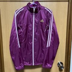 adidas ナイロンジャケット パープルのサムネイル