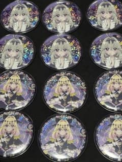 キュアアルカナシャドウ るるか 名探偵プリキュア ホログラム缶バッジ