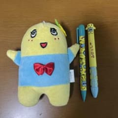 후나시 - 인형 스트랩, 펜 2 개 세트