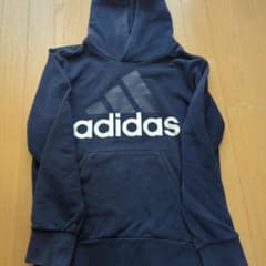 adidas メンズ パーカー ネイビーのサムネイル