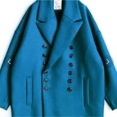 【シャリーフ】ミドルコート【ターコイズブルー】のサムネイル