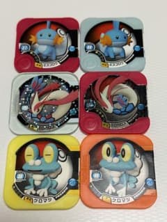 ポケモントレッタ みずタイプ 6種