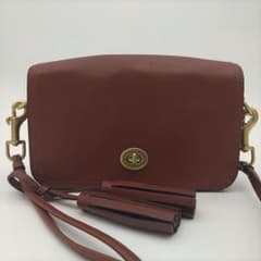 コーチ ショルダーバッグ レガシーペニー ターンロック レザー 