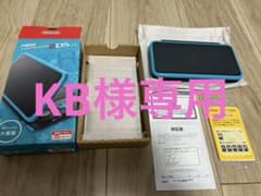 【美品　使用少ない】NINTENDO 2DS LL ブラック×ターコイズのサムネイル