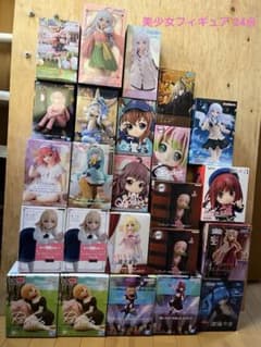【新品・未開封】プライズ 美少女フィギュア まとめ売り 24点のサムネイル