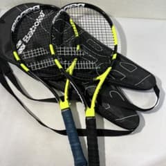 Babolat Pure Aero ラケット 2本セット ケース付き - メルカリ
