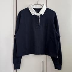 UNIQLO × JW ANDERSON ボクシーラガーポロシャツ S 紺 - メルカリ