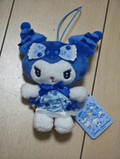 サンリオ ブルーホテルバカンス ちょいデカマスコット クロミ ブルー ぬいぐるみ