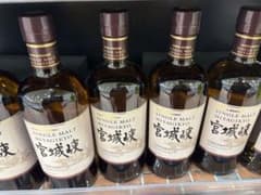 ニッカウヰスキー 宮城峡 シングルモルト 4本セット - メルカリ