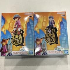 ズートピア２　モニタートップ フィギュア　ニック•ジュディ