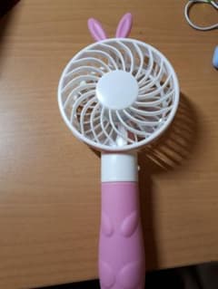 FAN かわいいうさぎのハンディファンのサムネイル