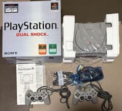 SONY プレステ本体 ★DUAL SHOCK×2個セット★ グランツソフト付属のサムネイル