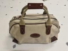 Mulberry マルベリー ボストンバッグ ハンドバッグ ベージュ×ブラウン